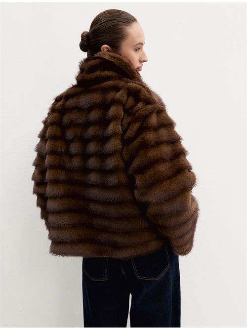 Giacca boxy - COGNAC EMME MARELLA | EMMAGIO800/001